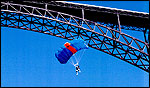 Parachuter, New River Gorge Bridge, West Virginia